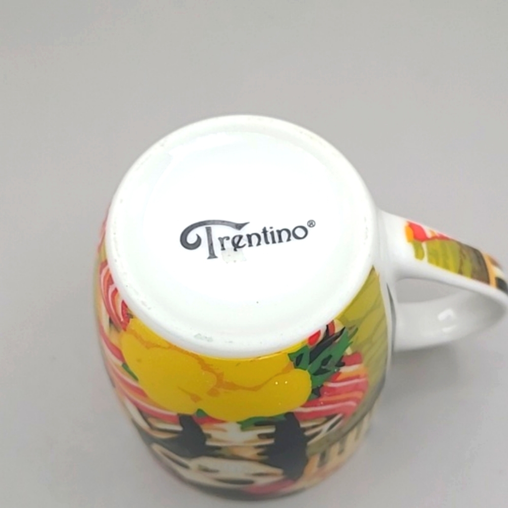 Trentino Day of the Dead Colorful Skull Mug - Picture 5 of 5